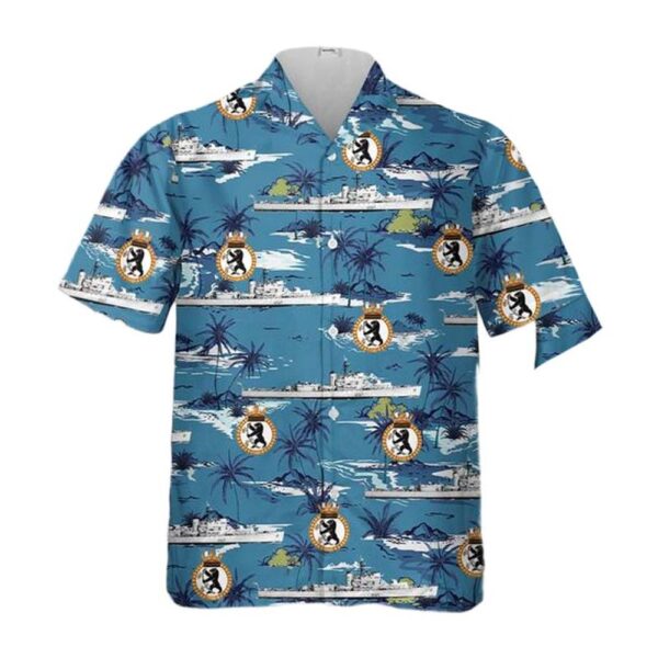 Royal Canadian Navy HMCS Antigonish (K661 – 301) Hawaiian Shirt For Men And Women