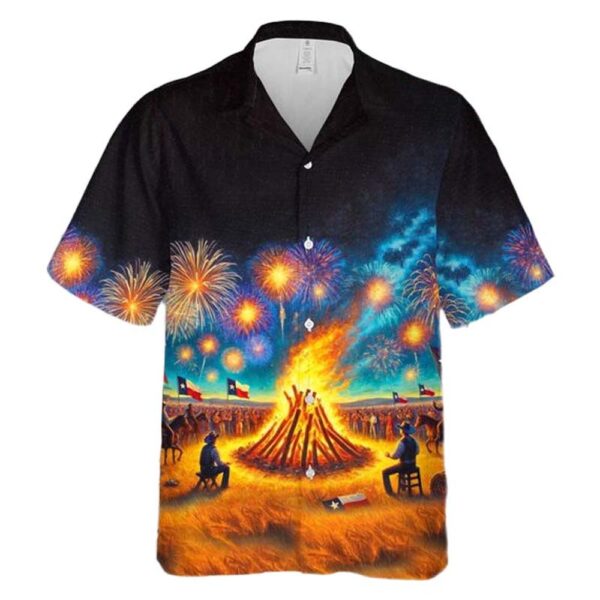 Texas Independence Day Firework Hawaiian Shirt Outfit Texas Independence Day Firework Hawaiian Shirt Outfit