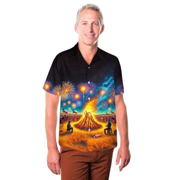 Texas Independence Day Firework Hawaiian Shirt Outfit Texas Independence Day Firework Hawaiian Shirt Outfit