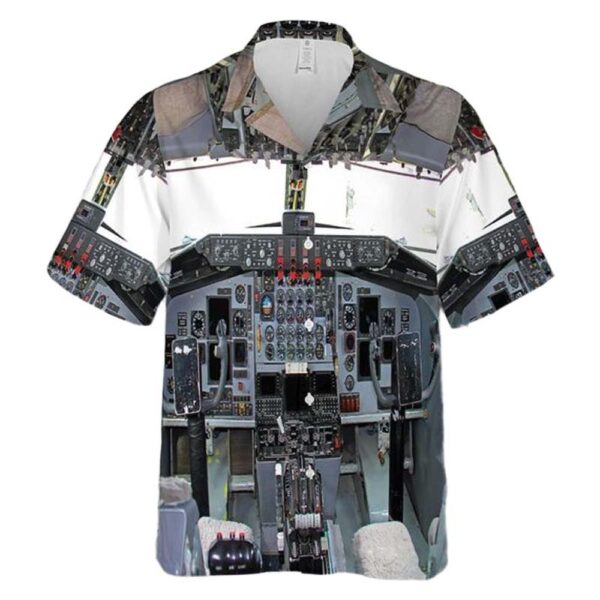 US Air Force Boeing KC-135R Stratotanker (717-148) Cockpit Hawaiian Shirt Outfit US Air Force Boeing KC-135R Stratotanker (717-148) Cockpit Hawaiian Shirt Outfit