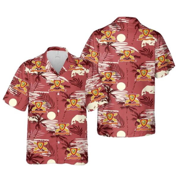 US Army 87th Armored Field Artillery Battalion – DUI w Br – Ribbon Hawaiian Shirt Outfit US Army 87th Armored Field Artillery Battalion – DUI w Br – Ribbon Hawaiian Shirt Outfit
