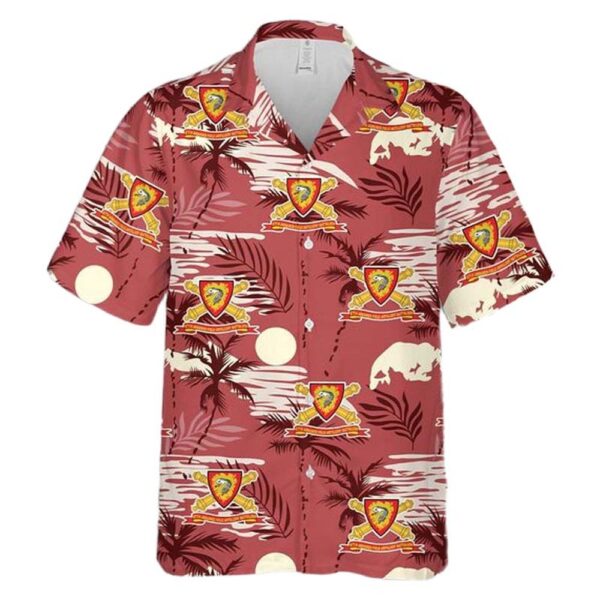 US Army 87th Armored Field Artillery Battalion – DUI w Br – Ribbon Hawaiian Shirt Outfit US Army 87th Armored Field Artillery Battalion – DUI w Br – Ribbon Hawaiian Shirt Outfit