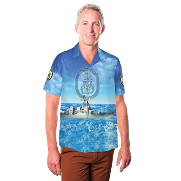 US Navy USS John Finn (DDG-113) Hawaiian Shirt For Men And Women US Navy USS John Finn (DDG-113) Hawaiian Shirt For Men And Women