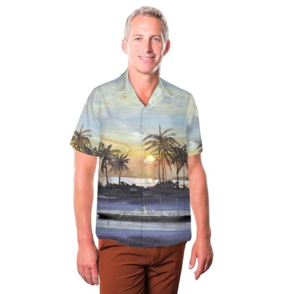 SS Arabic Hawaiian Shirt Man SS Arabic Hawaiian Shirt Man