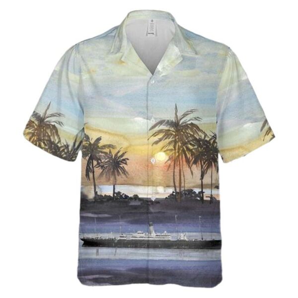 SS Arabic Hawaiian Shirt Man SS Arabic Hawaiian Shirt Man