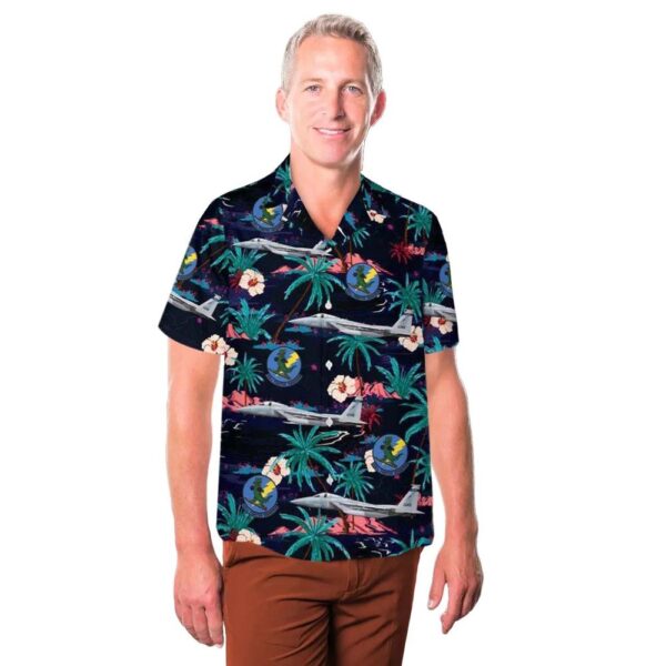 US Air Force F-15C Eagle 125th Fighter Wing 159th Fighter Squadron FL-85-0149 – Florida Air National Guard – Jacksonville ANGB FL Hawaiian Shirt Man US Air Force F-15C Eagle 125th Fighter Wing 159th Fighter Squadron FL-85-0149 – Florida Air National Guard – Jacksonville ANGB FL Hawaiian Shirt Man