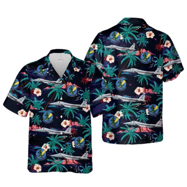 US Air Force F-15C Eagle 125th Fighter Wing 159th Fighter Squadron FL-85-0149 – Florida Air National Guard – Jacksonville ANGB FL Hawaiian Shirt Man US Air Force F-15C Eagle 125th Fighter Wing 159th Fighter Squadron FL-85-0149 – Florida Air National Guard – Jacksonville ANGB FL Hawaiian Shirt Man