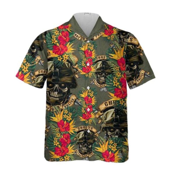 US Army 800th Military Police Company Hawaiian Shirt Outfit US Army 800th Military Police Company Hawaiian Shirt Outfit