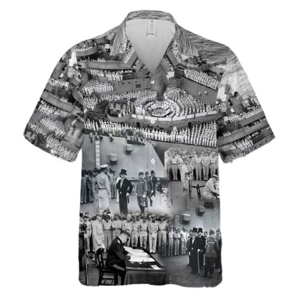Victory over Japan Day – VJ Day Button Up Hawaiian Shirt