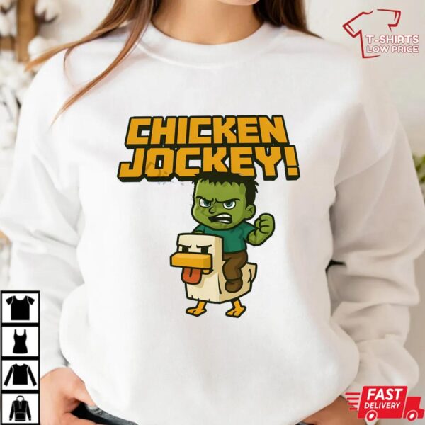 Chicken Jockey Minecraft Zombie Riding Chicken Shirt Chicken Jockey Minecraft Zombie Riding Chicken Shirt