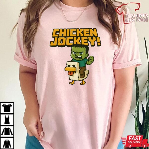 Chicken Jockey Minecraft Zombie Riding Chicken Shirt Chicken Jockey Minecraft Zombie Riding Chicken Shirt