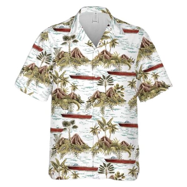 18 Feet 1983 Century Boat Hawaiian Shirt Cheap