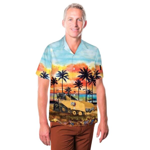 Asphalt Paver With Logo Hawaiian Shirt Cheap Asphalt Paver With Logo Hawaiian Shirt Cheap
