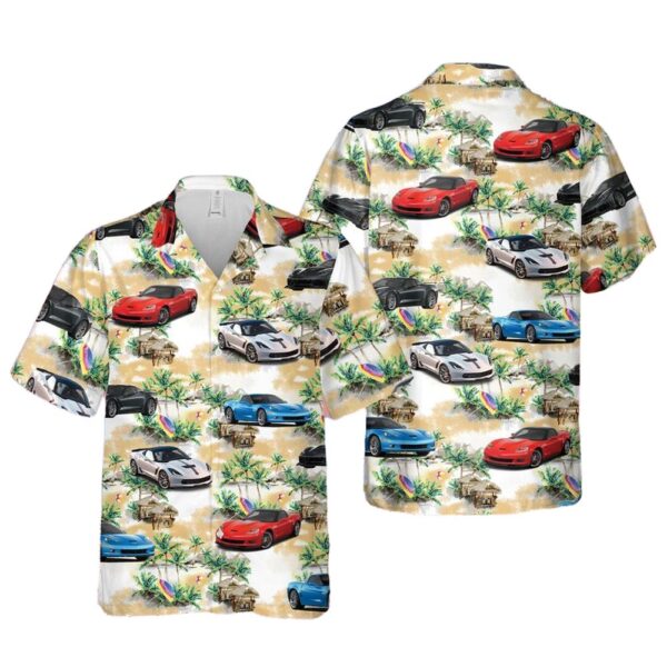 Chevrolet Corvette (C6) Hawaiian Shirt For Men And Women