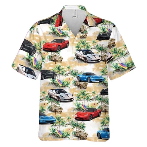Chevrolet Corvette (C6) Hawaiian Shirt For Men And Women