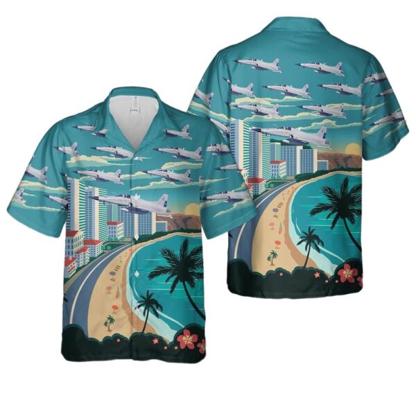 Chilean Air Force Northrop F-5E Tigre III Lofting-2 Cheap Hawaiian Shirt Chilean Air Force Northrop F-5E Tigre III Lofting-2 Cheap Hawaiian Shirt