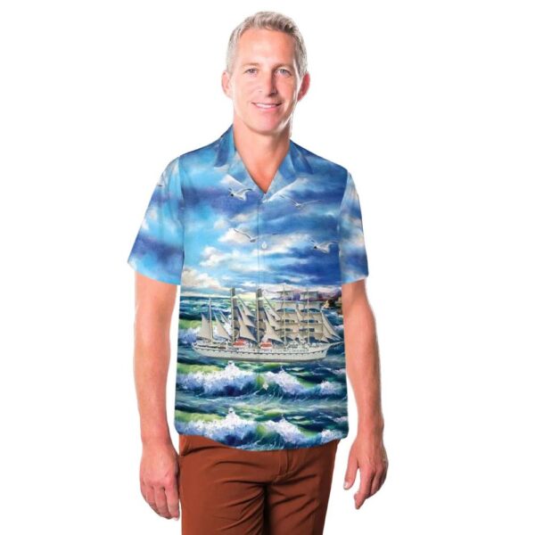 Golden Horizon Yatch Hawaiian Shirt Outfit Golden Horizon Yatch Hawaiian Shirt Outfit