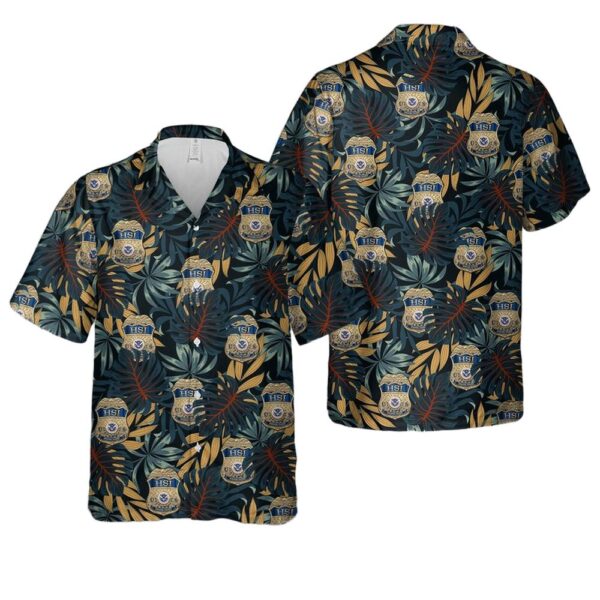 Homeland Security Investigation Special Agent Aloha Hawaiian Shirt Homeland Security Investigation Special Agent Aloha Hawaiian Shirt
