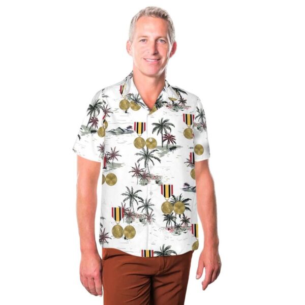 Iraq Campaign Medal Hawaiian Shirt Man