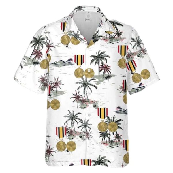 Iraq Campaign Medal Hawaiian Shirt Man
