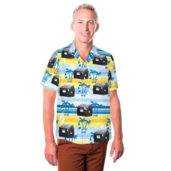 Overland Waste and Recycling Dumpster Hawaiian Shirt For Men And Women