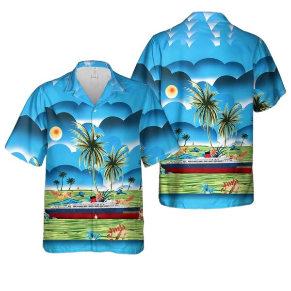 SS American Star Hawaiian Shirt Man SS American Star Hawaiian Shirt Man
