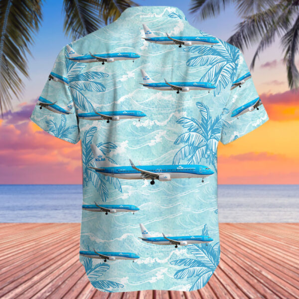 KLM B737 900 Hawaiian Shirt KLM B737 900 Hawaiian Shirt