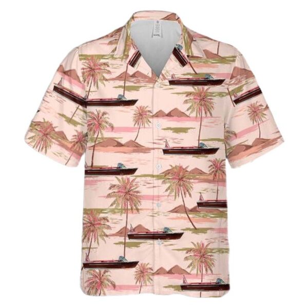 17 Feet 1968 Century Resorter Boat Hawaiian Shirt Outfit
