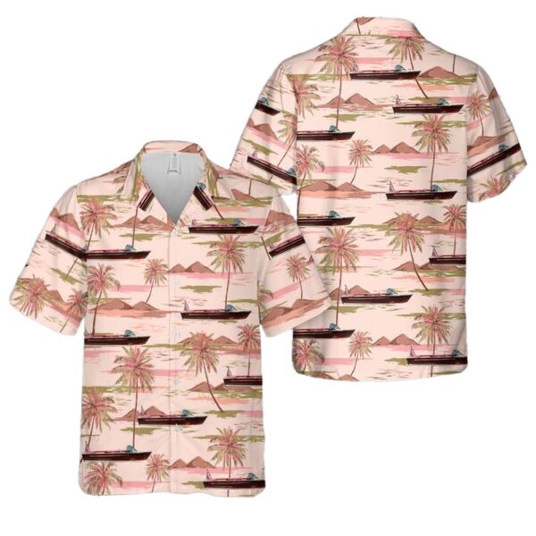 17 Feet 1968 Century Resorter Boat Hawaiian Shirt Outfit