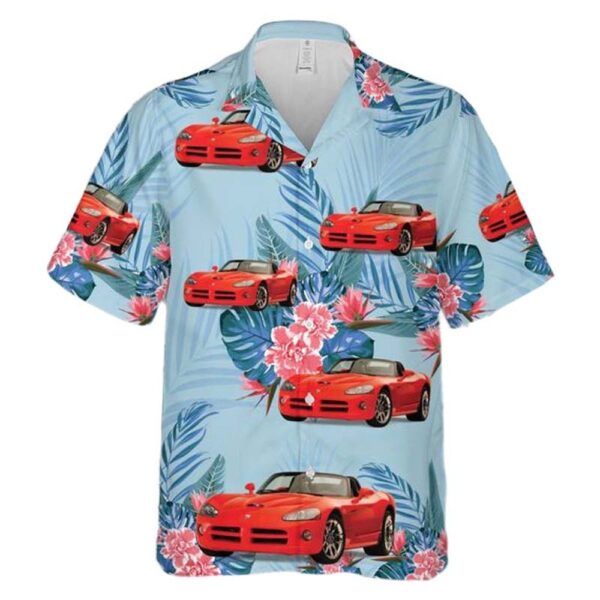 2003 Dodge Viper SRT-10 Aloha Hawaiian Shirt