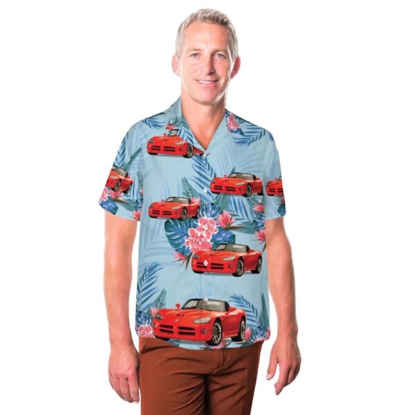 2003 Dodge Viper SRT-10 Aloha Hawaiian Shirt