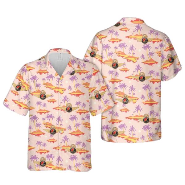 Alaska Airlines Captain – Wing Aloha Hawaiian Shirt