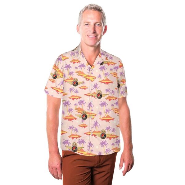 Alaska Airlines Captain – Wing Aloha Hawaiian Shirt