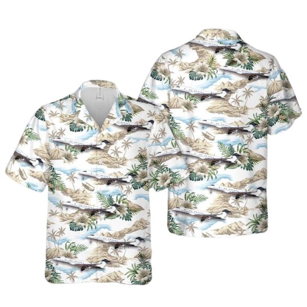 Bombardier Global 6000 Hawaiian Shirt Outfit