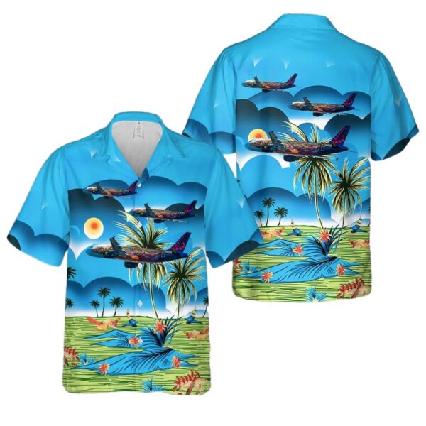 Brussels-Airlines Tomorrowland Livery Airbus A320-214 Cheap Hawaiian Shirt Brussels-Airlines Tomorrowland Livery Airbus A320-214 Cheap Hawaiian Shirt