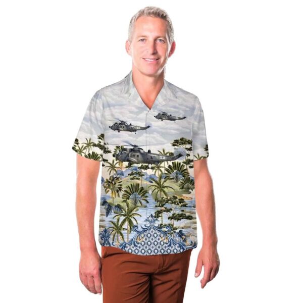 German Navy Westland WS-61 Sea King Mk41 Hawaiian Shirt Cheap German Navy Westland WS-61 Sea King Mk41 Hawaiian Shirt Cheap
