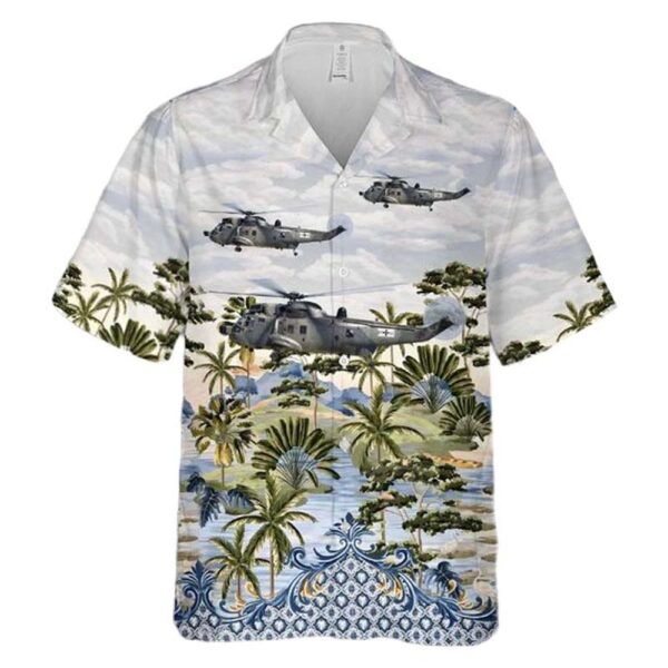 German Navy Westland WS-61 Sea King Mk41 Hawaiian Shirt Cheap German Navy Westland WS-61 Sea King Mk41 Hawaiian Shirt Cheap