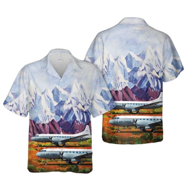 US Air Force Convair C-131D Samaritan 55-0295 Hawaiian Shirt Outfit US Air Force Convair C-131D Samaritan 55-0295 Hawaiian Shirt Outfit