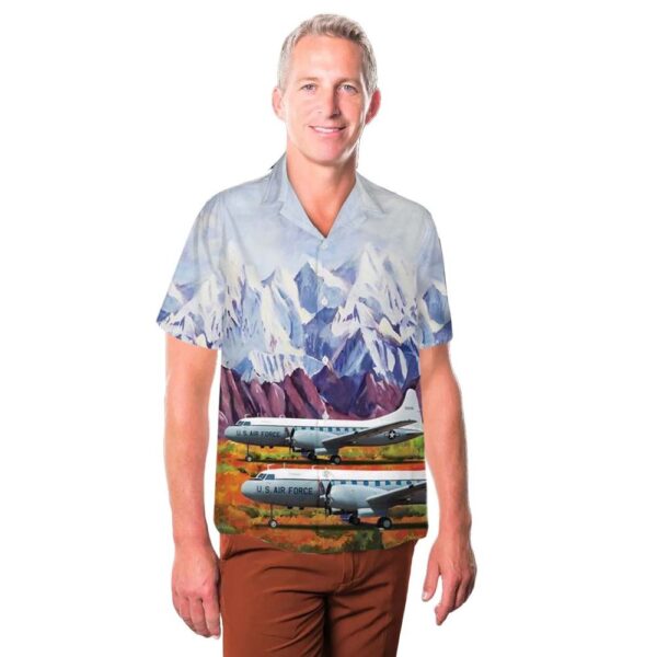 US Air Force Convair C-131D Samaritan 55-0295 Hawaiian Shirt Outfit US Air Force Convair C-131D Samaritan 55-0295 Hawaiian Shirt Outfit