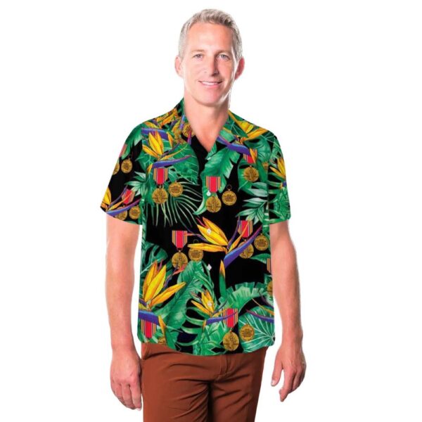 US World War II Victory Medal Hawaiian Shirt Cheap