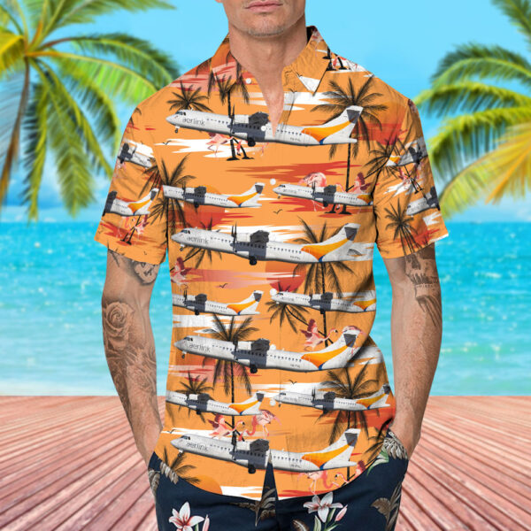 ATR 72-212A(500) Aerlink Hawaiian Shirt ATR 72-212A(500) Aerlink Hawaiian Shirt