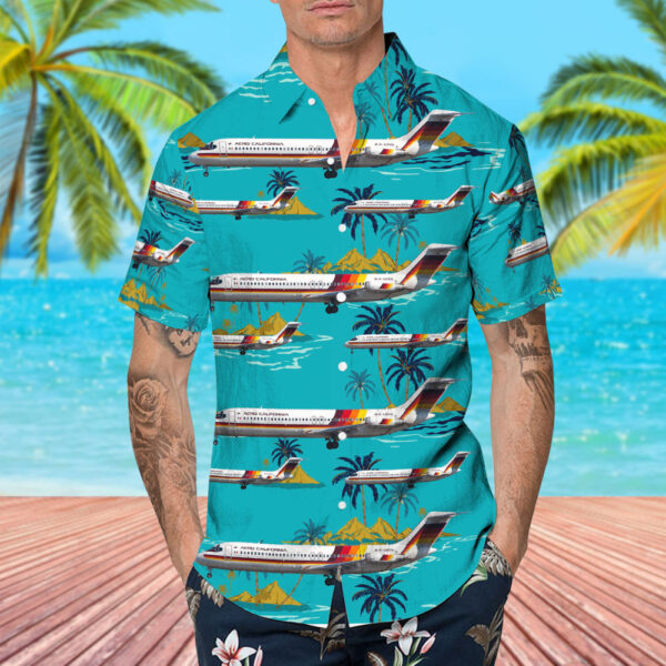 McDonnell Douglas DC-9-32 Aero California Hawaiian Shirt