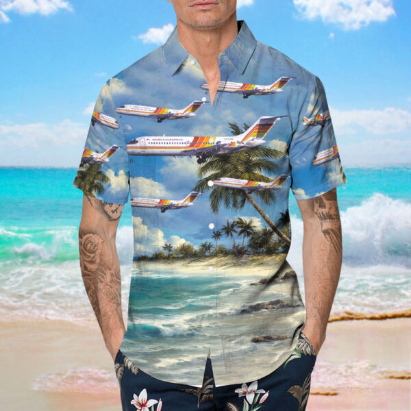 McDonnell Douglas DC-9-14 Aero California Hawaiian Shirt