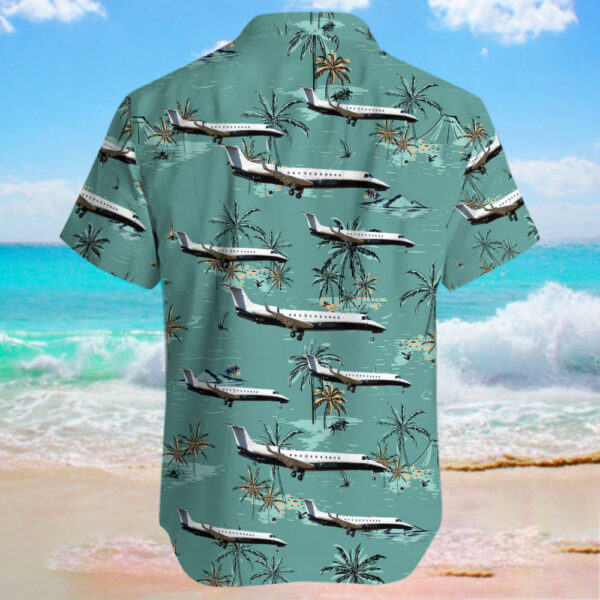 Embraer ERJ-135BJ Legacy 600 – Aero UK Hawaiian Shirt Embraer ERJ-135BJ Legacy 600 – Aero UK Hawaiian Shirt