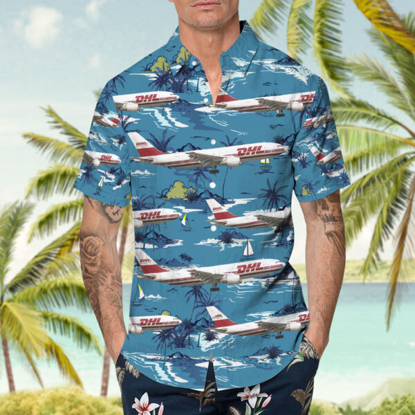 Airbus A300B4-203(F) DHL Airways Hawaiian Shirt Airbus A300B4-203(F) DHL Airways Hawaiian Shirt