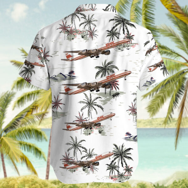 Douglas DC-8-73(F) DHL Airways Hawaiian Shirt Douglas DC-8-73(F) DHL Airways Hawaiian Shirt