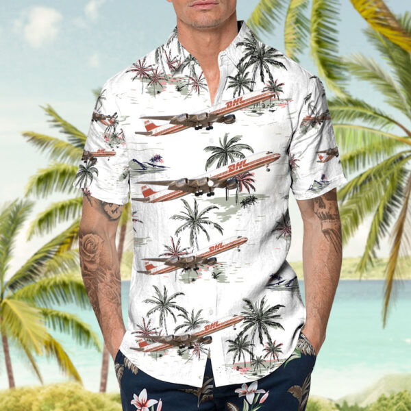 Douglas DC-8-73(F) DHL Airways Hawaiian Shirt Douglas DC-8-73(F) DHL Airways Hawaiian Shirt