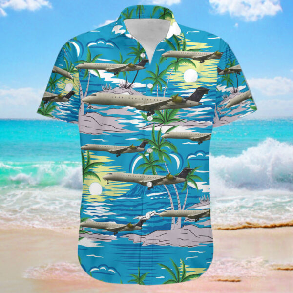 Bombardier CRJ-701 – Duo Airways Hawaiian Shirt Bombardier CRJ-701 – Duo Airways Hawaiian Shirt