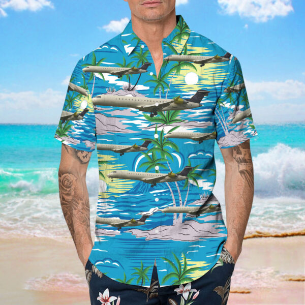Bombardier CRJ-701 – Duo Airways Hawaiian Shirt Bombardier CRJ-701 – Duo Airways Hawaiian Shirt
