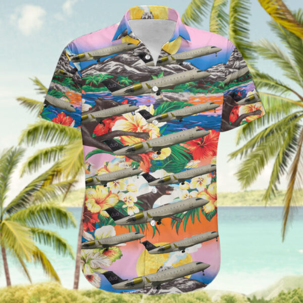 Bombardier CRJ-200LR Duo Airways Hawaiian Shirt